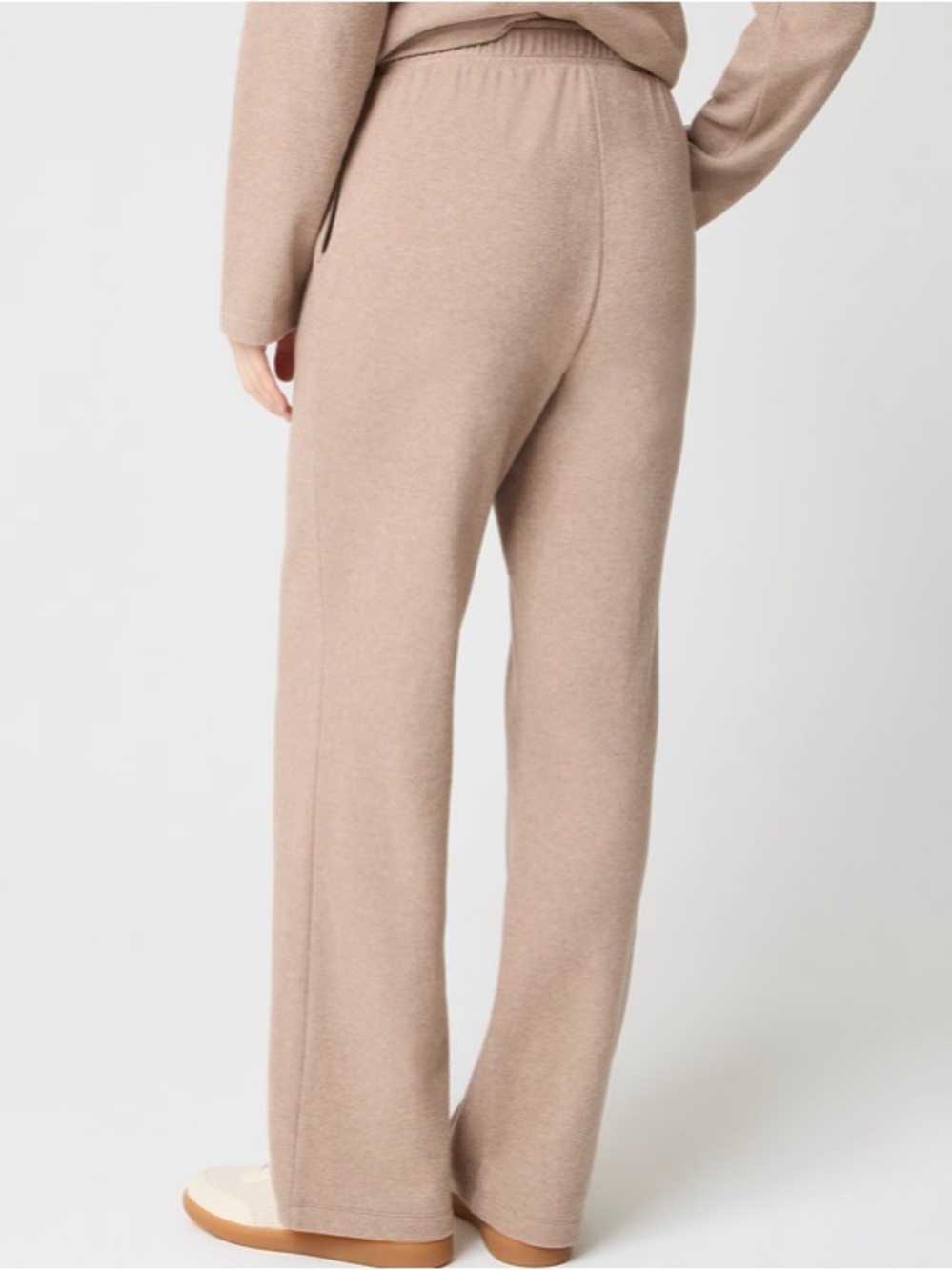 J.Crew Cloudspun Straight Leg Sweatpants Mushroom L NWT - Picture 2 of 12